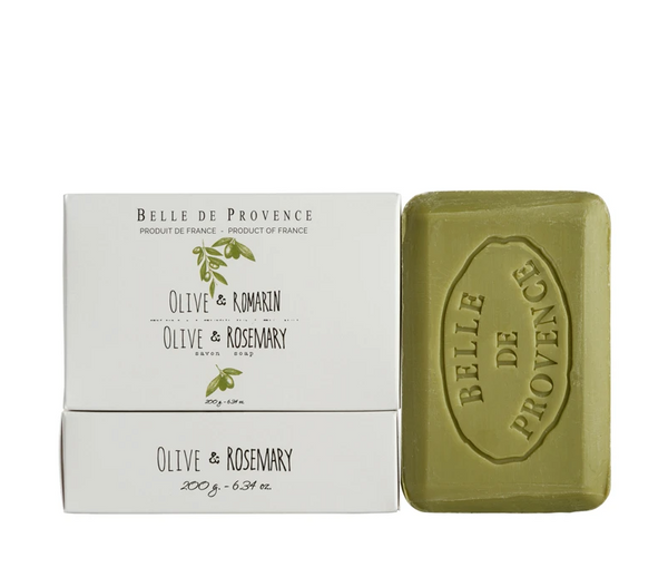 Belle de Provence Olive Oil & Rosemary Soap 200g