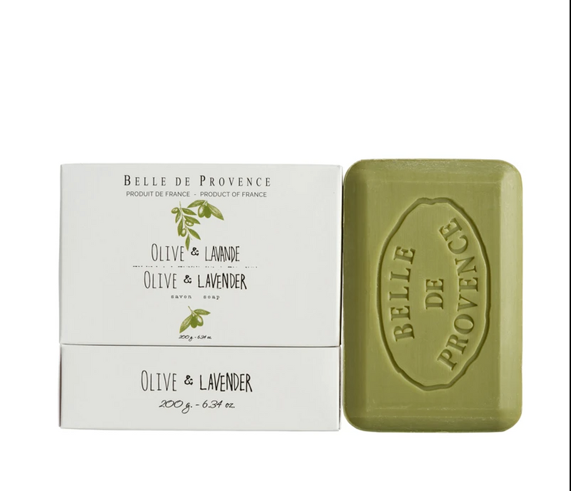 Belle de Provence Olive Oil & Lavender Soap 200g