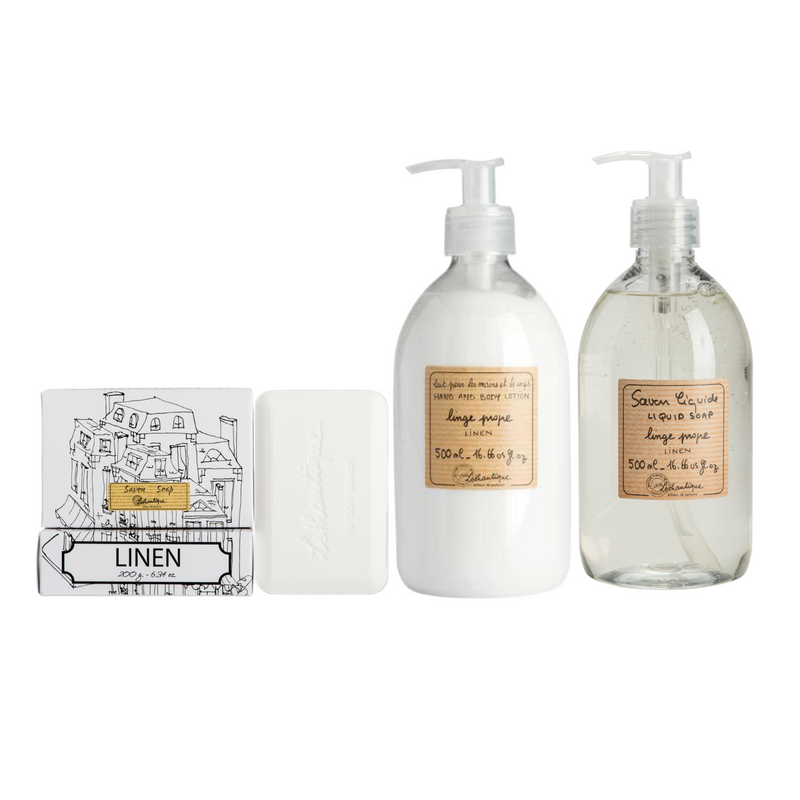 Lothantique Soap & Lotion Gift Pack - Linen