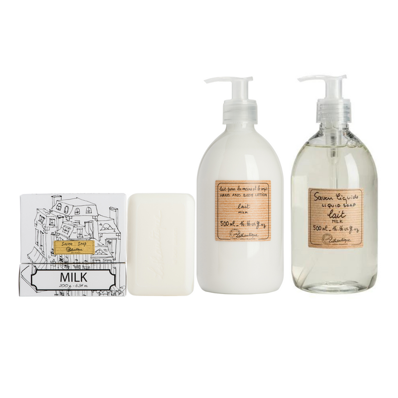 Lothantique Soap & Lotion Gift Pack - Milk
