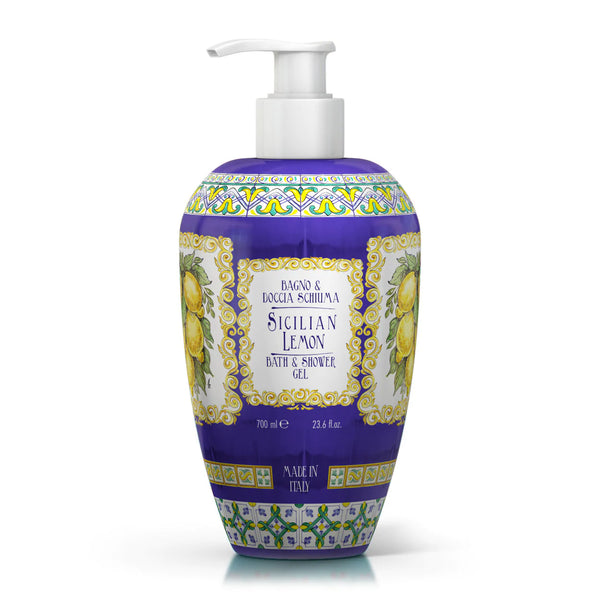 Sicilian Lemon Bath Shower Cream 700ml Beauty Body Home